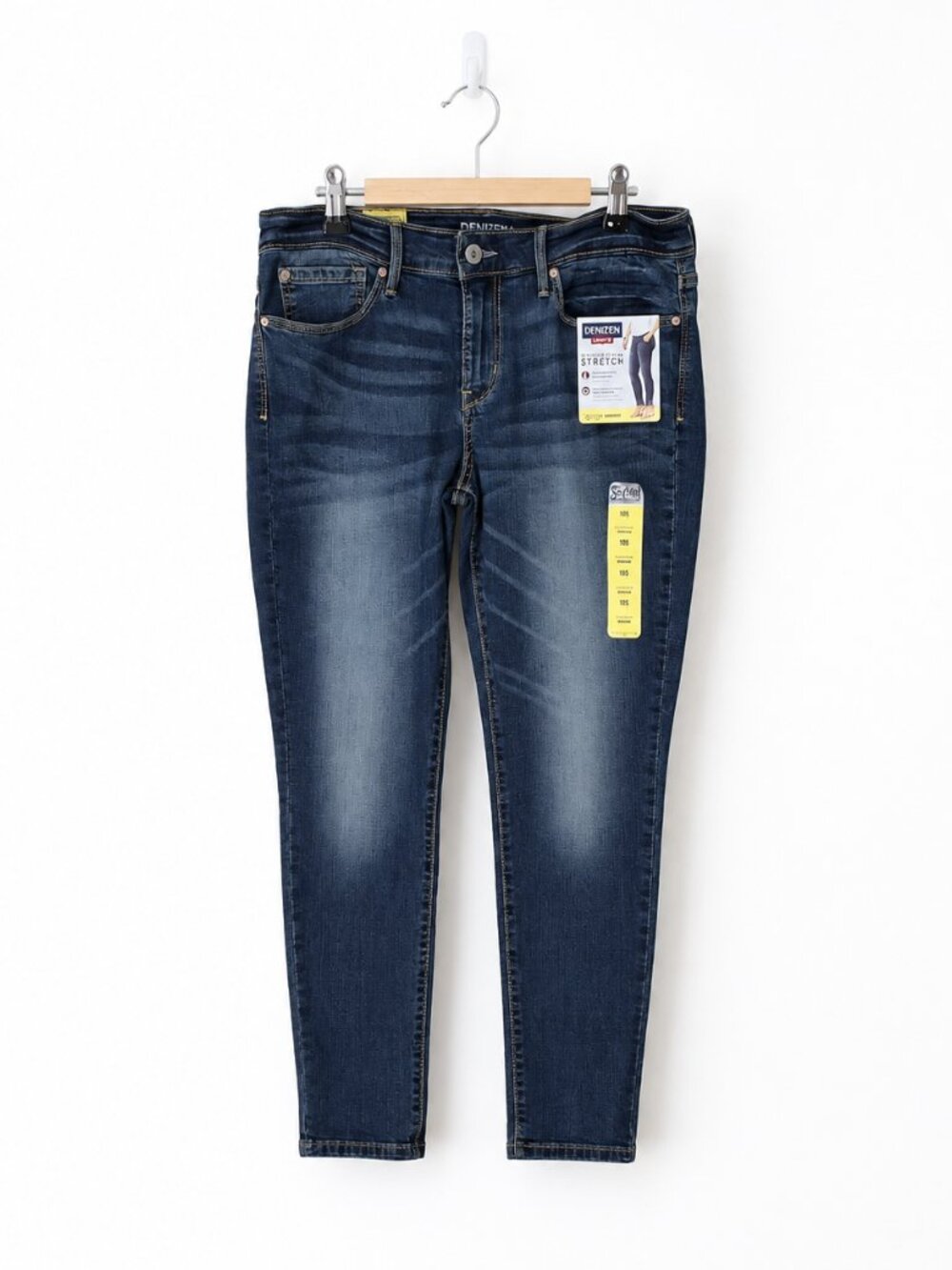 Denizen from Levis Womens Jeans 10S Modern Skinny Stretch Denim Blue - Picture 2 of 12